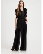 Rachel Zoe Camilla Ruffle Blouse - Lyst
