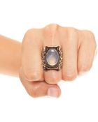 Nasty Gal Moonstone Ring - Lyst