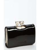 Ted Baker Enamel Heart Matinee French Wallet - Lyst