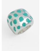 Simon Sebbag Cheetah Print Enamel Ring - Lyst
