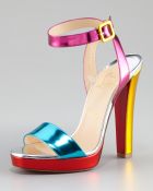 Christian Louboutin Echasse Platform Sandal - Lyst