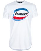 DSquared2 Printed T-shirt - Lyst