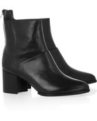 McQ by Alexander McQueen Leather Ankle Boots - Lyst