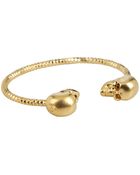 Alexander McQueen Twin Skull Bracelet - Lyst