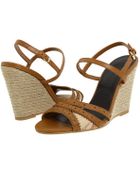 Burberry Haymarket Brogue Espadrille - Lyst