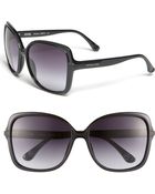 MICHAEL Michael Kors Redonda Square Sunglasses - Lyst