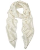 Valentino Jacquard Logo Scarf - Lyst