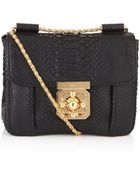 Chloé Elsie Python Small Shoulder Bag - Lyst