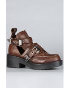 Jeffrey Campbell The Coltrane Boot in Distressed Brown - Lyst