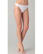 Marlies Dekkers White Temple Thong - Lyst
