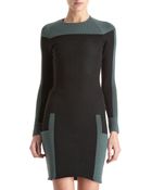 Alexander Wang Long Sleeve Dress - Lyst