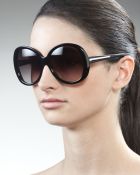 Givenchy Rounded Resin Sunglasses - Lyst
