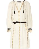 Isabel Marant Joane Sequined Cotton Dress - Lyst
