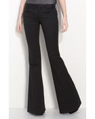 Theyskens' Theory Paraw Followi Flare Leg Stretch Pants - Lyst