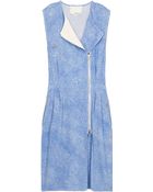 3.1 Phillip Lim Printed Biker Romper - Lyst