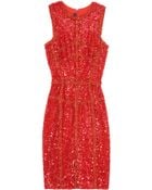 Elie Saab Sequin and Lace Dress - Lyst
