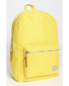 mustard yellow herschel backpack