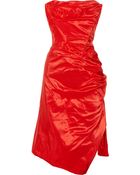 Vivienne Westwood Gold Label Corseted Silk-taffeta Dress - Lyst