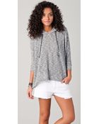 LNA Sweater Hoodie - Lyst