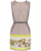 Matthew Williamson Kyoto Tailoring Shift Dress - Lyst