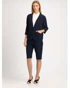 Zero + Maria Cornejo Highwaisted Shorts - Lyst