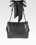 Christian Louboutin Artemis Leather Bow & Chain Tote Bag - Lyst