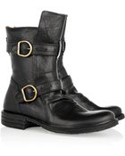 Fiorentini + Baker Eternity Buckled Leather Boots - Lyst