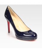 Christian Louboutin Patent Leather Platform Pumps - Lyst