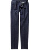 Dolce & Gabbana Raw Slim-fit Jeans - Lyst