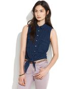 Madewell Chambray Drive-In Shirt - Lyst