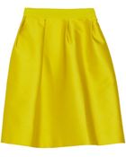 Giambattista Valli Mikado Silk and Cotton-blend Skirt - Lyst