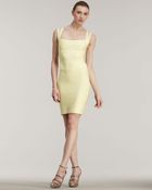 Hervé Léger Square-neck Bandage Dress - Lyst