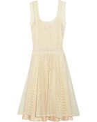 Philosophy di Alberta Ferretti Lace and Cotton-tulle Dress - Lyst