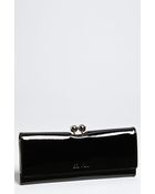 Ted Baker Crystal Bobble Matinee - Extra Large Wallet - Lyst