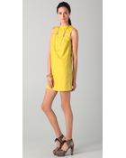 Robert Rodriguez Piped Shift Dress - Lyst