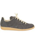 Maison Martin Margiela Suede Sneakers - Lyst