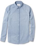 Maison Martin Margiela Washed-cotton Shirt - Lyst