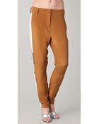 3.1 Phillip Lim Side Panel Trousers with Zippers - Lyst