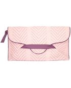 Alexandra De Curtis Eve Maxi Envelope Clutch - Pink And Purple - Lyst