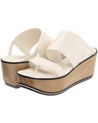 Costume National Wedge Sandals - Lyst