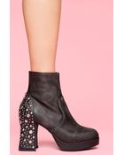 Nasty Gal Orion Studded Boot - Lyst