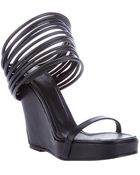 Rick Owens Banglelike Wedge Sandals - Lyst