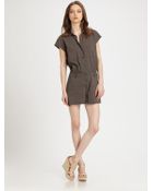 Theory Short Jumpsuit - Lyst