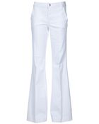 Tory Burch Flared Trouser - Lyst