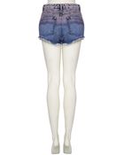 Moto Purple Dip Dye Hotpants - Lyst