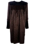 Yves Saint Laurent Vintage Printed Dress - Lyst