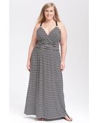 Vince Camuto Stripe Maxi Dress - Lyst