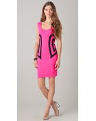 McQ by Alexander McQueen Patchwork Dress - Lyst