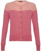 Paul Smith Black Label Colour Block Cardigan - Lyst