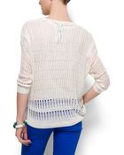Mango Knit Jumper - Lyst